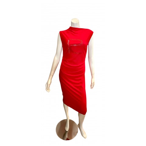 ROSSO CORSA DRESS - RED
